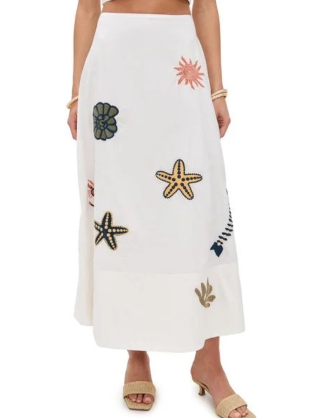 NWOT $228 Cleobella Eden Ankle Skirt